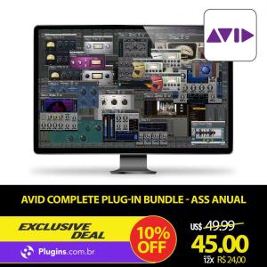 avid complete plug-in bundle assanual exclusivo plugins