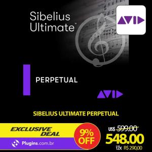 sibelius ultimate perpetual exc plugins